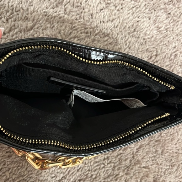 Zara Croc Embossed Handbag - Picture 4 of 9